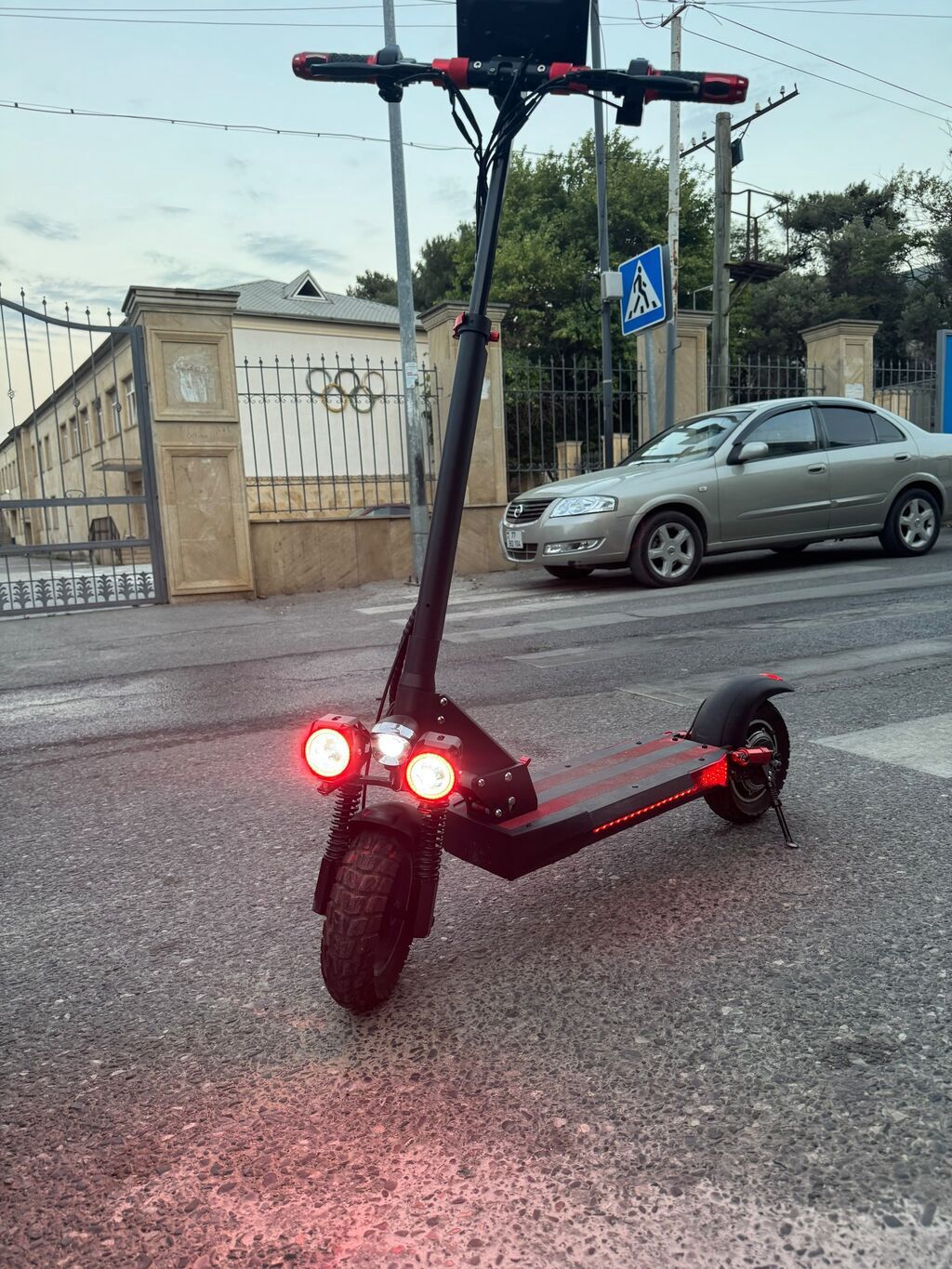 Elektrik skuter – şəhər və ofroud üçün güclü model Xüsusiyyətlər: - — Mallar, Bakı (6)