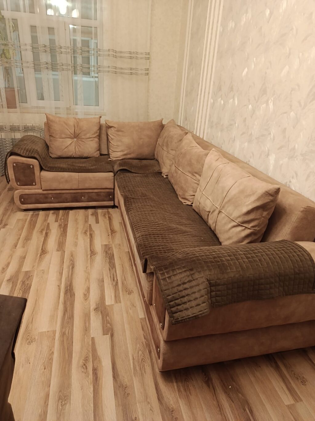 Kunc Divan 220 azn satilir‼️olcu 3×2 unvan yeni suraxanu yiz3501 — Mebel, Qobu