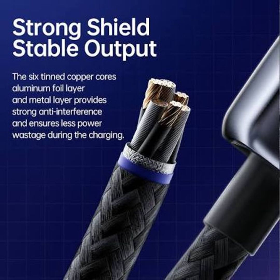 Fast Charge & Data Cable ORICO-GQZB66-20-BK-BP USB-A-to-TypeC 2m — Elektronika, Bakı (2)