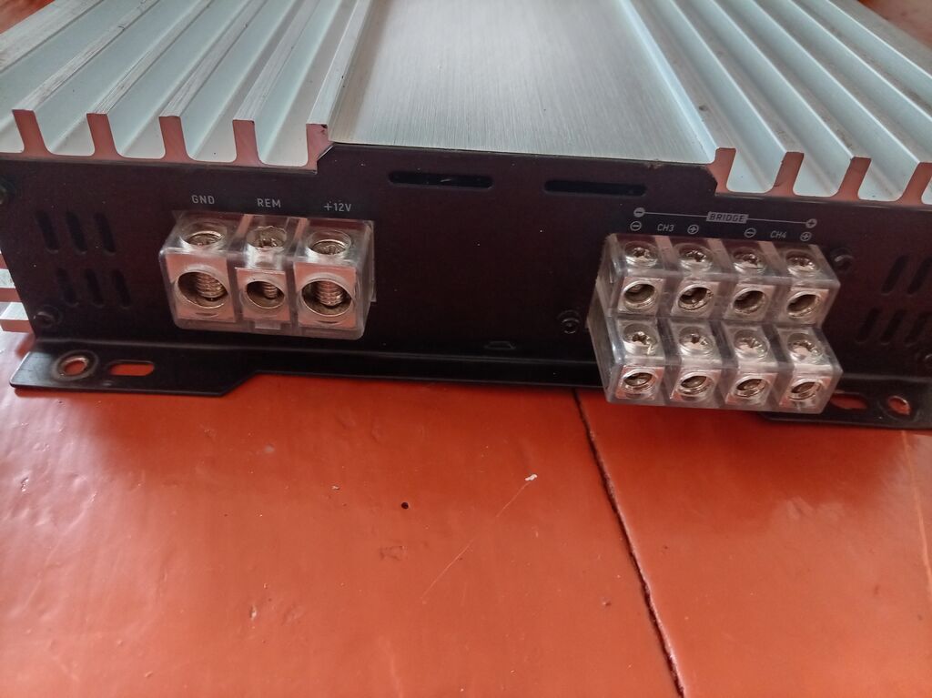 Maşın üçün tam audio dəsti Tərkibi: - Reiss Audio M8ARN midbas — Elektronika, Ucar (9)