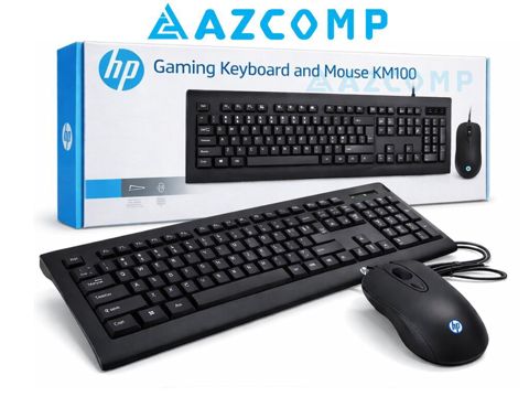Salam HP KM100 Klaviatura siçan dəsti Parametrləri: Brend: HP KM100 — Bakı