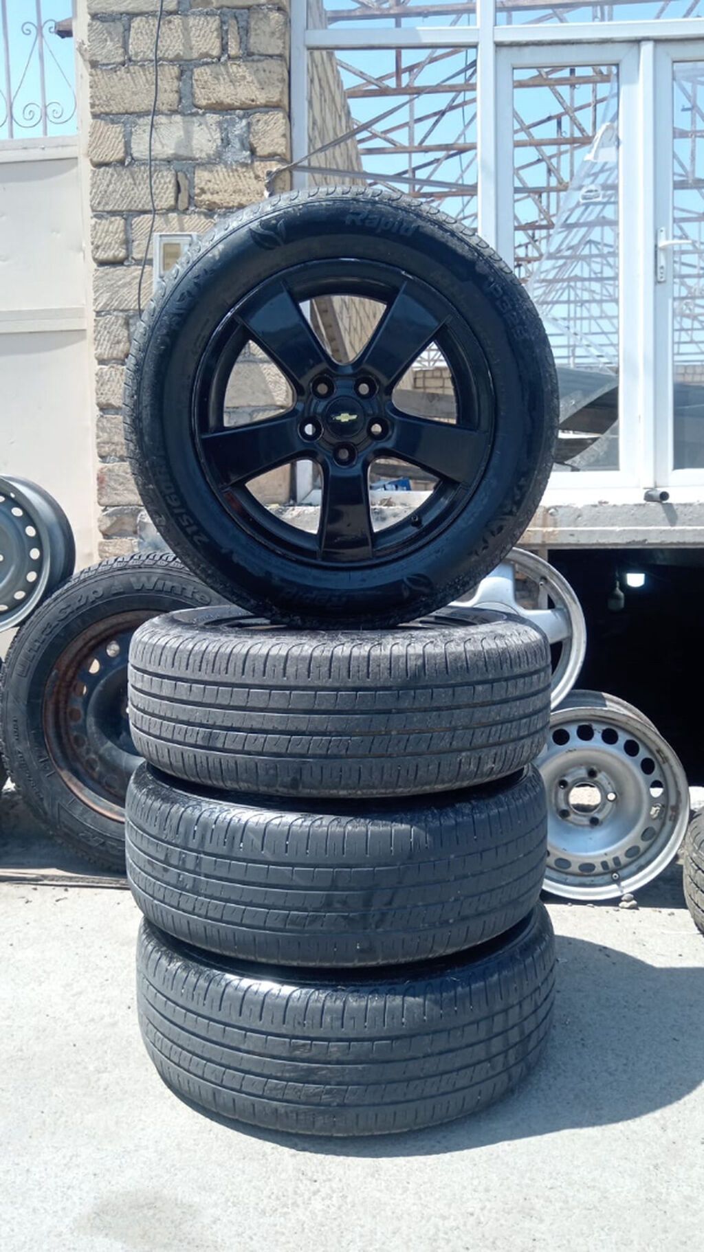 Disk və təkər komplekti 4 ədəd, 215/50 R17, Chevrolet