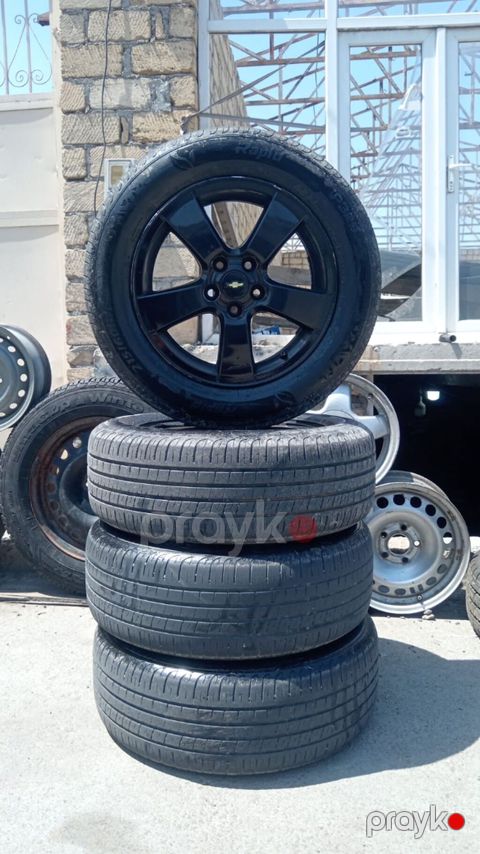 Disk və təkər komplekti 4 ədəd, 215/50 R17, Chevrolet