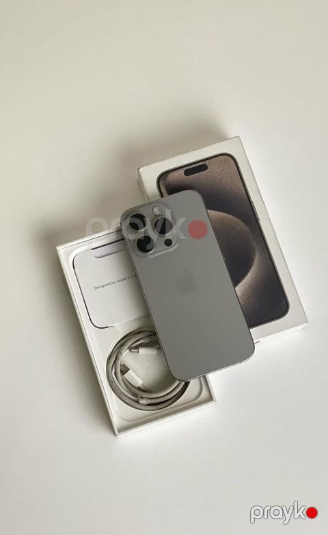 Apple iPhone 15 Pro 256 GB Natural Titanium