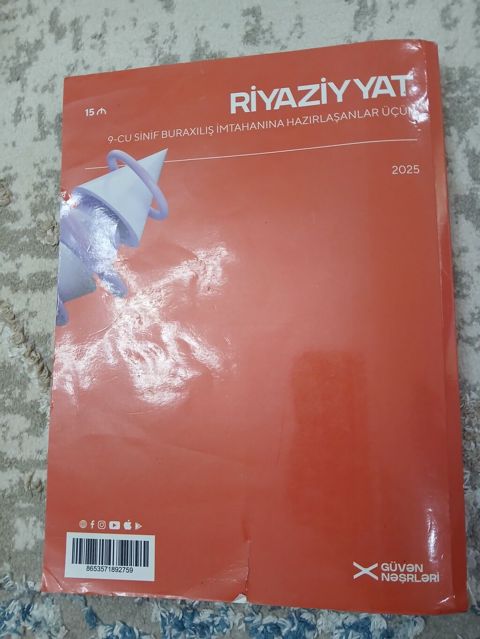 Riyaziyyat – 9-cu sinif buraxılış imtahanı hazırlığı (2025) — Bakı