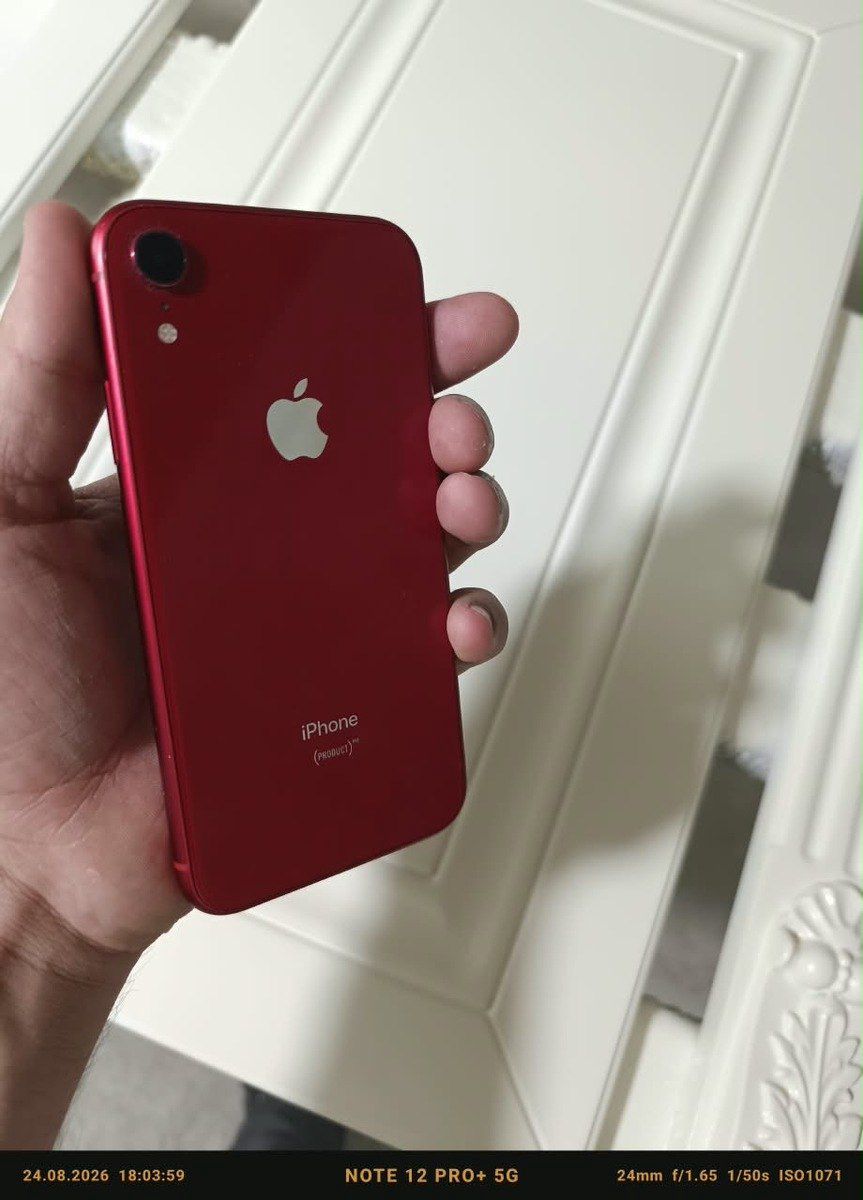 Apple iPhone XR Red 128GB/3GB — Smartfonlar, Cəlilabad (2)