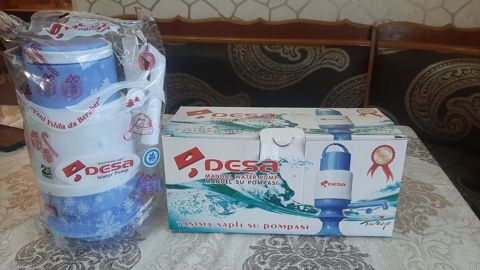 DESA Manual Su Pompası – daşıma saplı