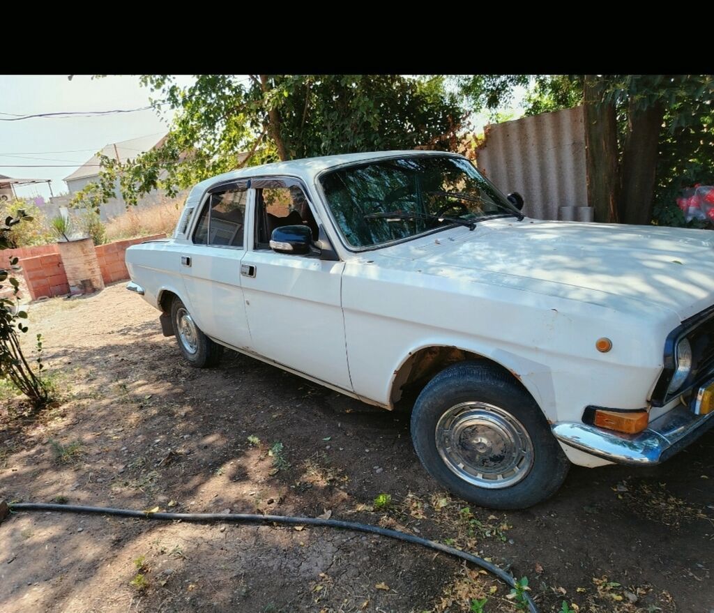 Model: QAZ Volqa (sedan, ağ rəng) Kuzov: 4 qapı, xrom bamperlər — Avto, Cəlilabad (3)