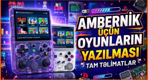 Anbernic oyun yazılması — Gaming consoles