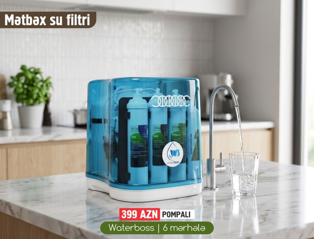 Su filteri "Waterboss" — Mallar, Bakı