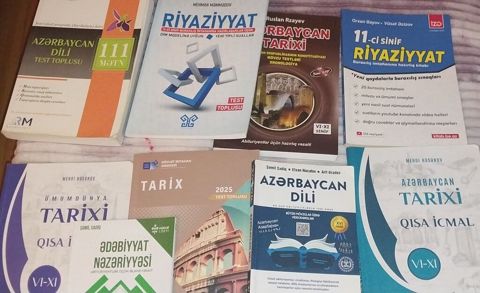 Abituriyentlər və 9–11-ci sinif şagirdləri üçün geniş dərs vəsaiti
