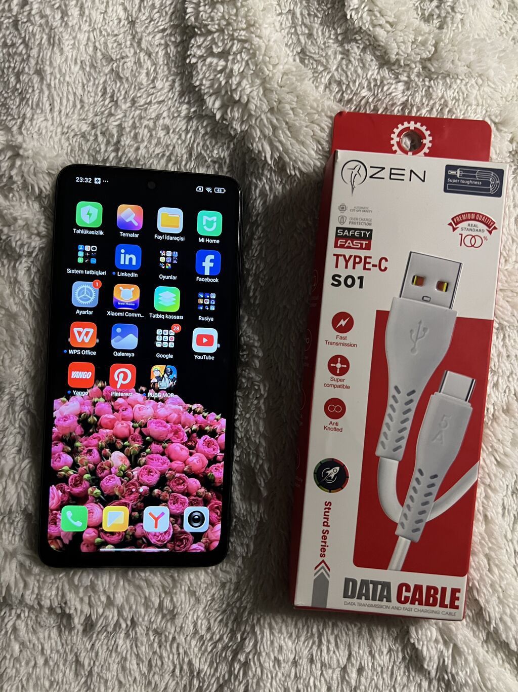Redmi Note 14, 128 GB, rəng - Qara, Face ID — Elektronika, Bakı (4)