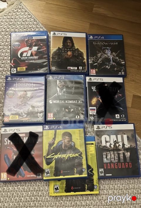 PS4, PS5 üçün oyun diskləri — Bakı