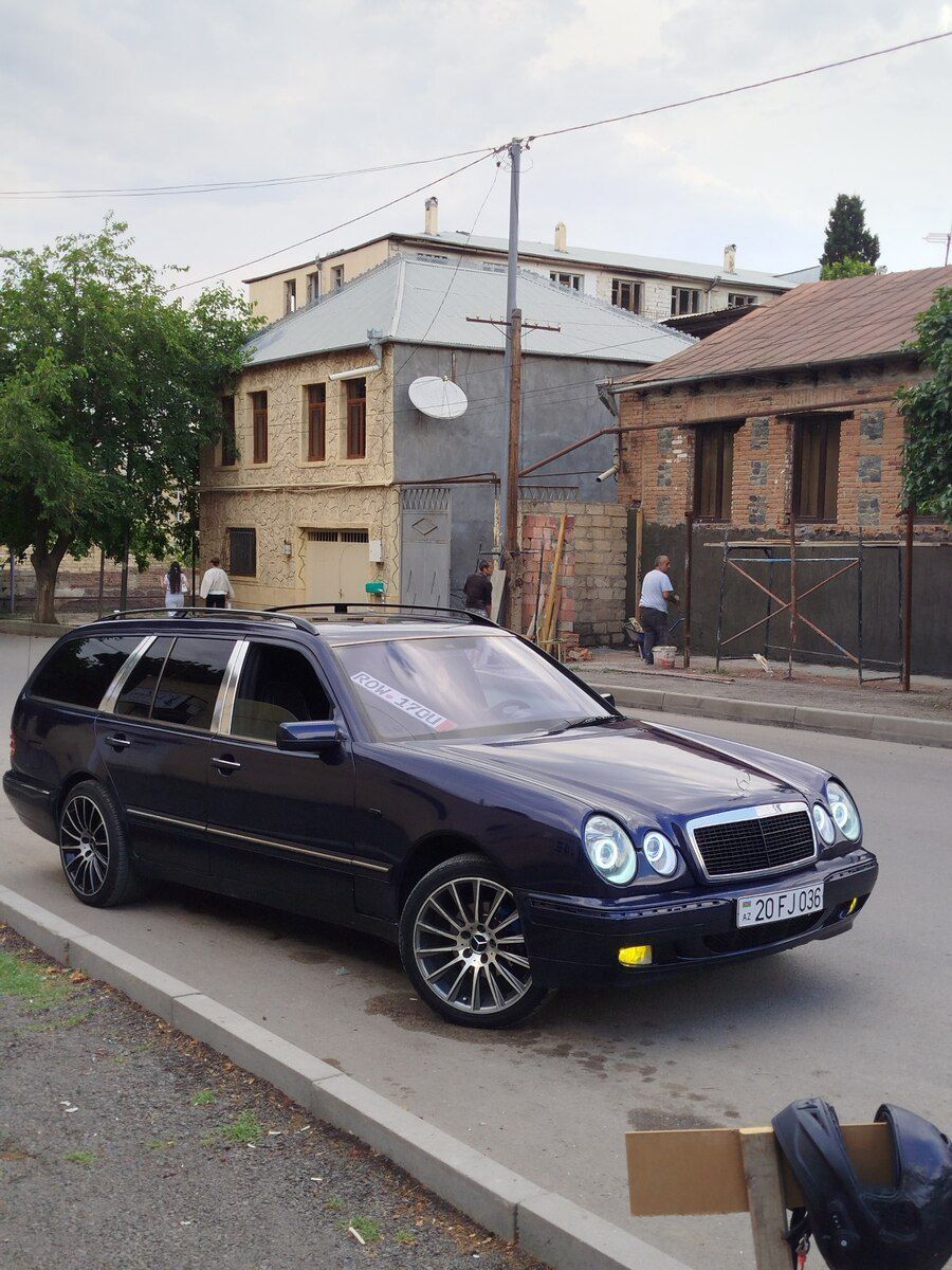 Mercedes E 200, 1997 il — Avtomobillər, Gəncə (4)