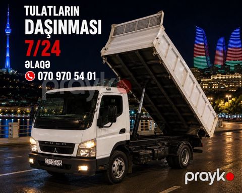 Xidmət: Tullantıların daşınması - 7/24 fəaliyyət göstərən xüsusi — Pirəkəşkül