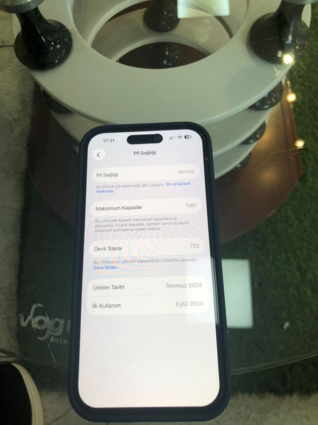 IPhone 15, Qara — Apple iPhone, Bakı (2)