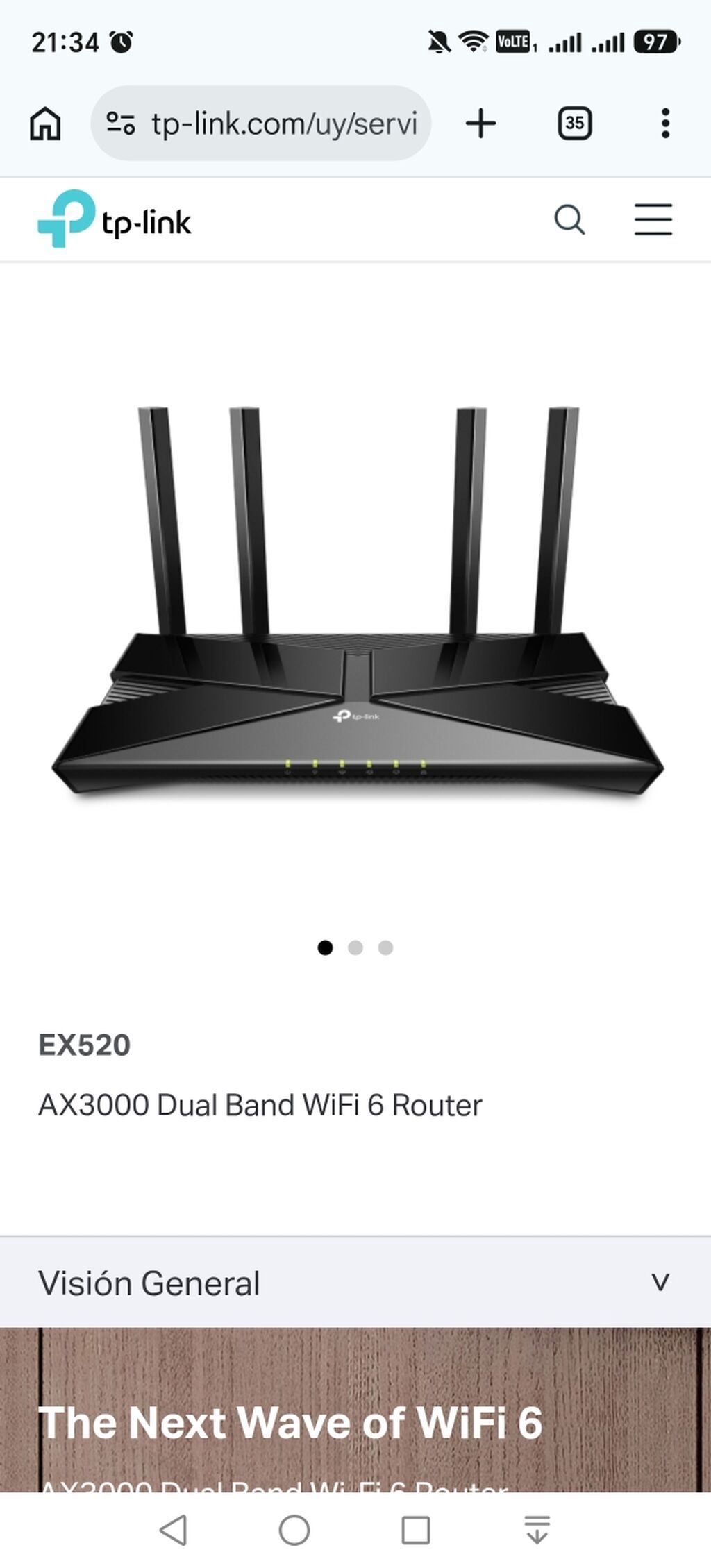 TP-Link EX520 – AX3000 Dual Band WiFi 6 router - WiFi 6 texnologiyası — Elektronika, Bakı