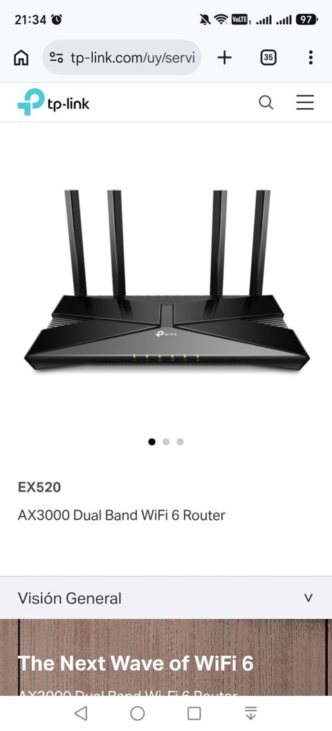 TP-Link EX520 – AX3000 Dual Band WiFi 6 router - WiFi 6 texnologiyası