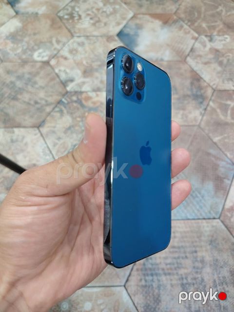 IPhone 12 Pro, 128 GB, Blue Titanium, Face ID — Bakı