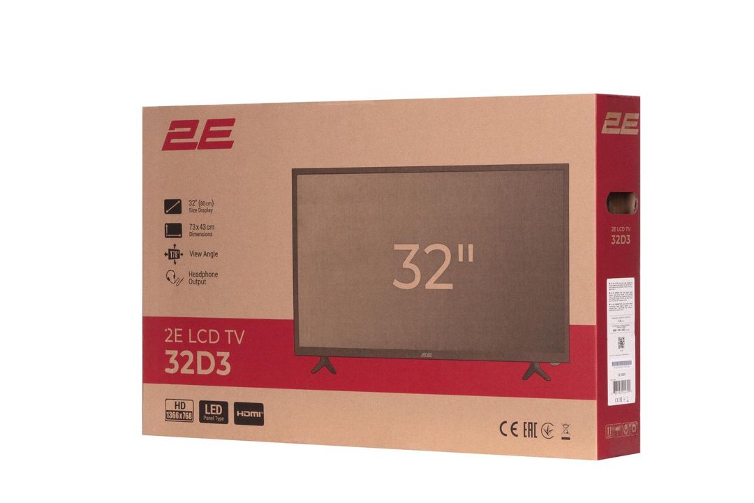 Televizor Set 32" 2E LED HD 60Hz Smart — TV və Video, Bakı (5)
