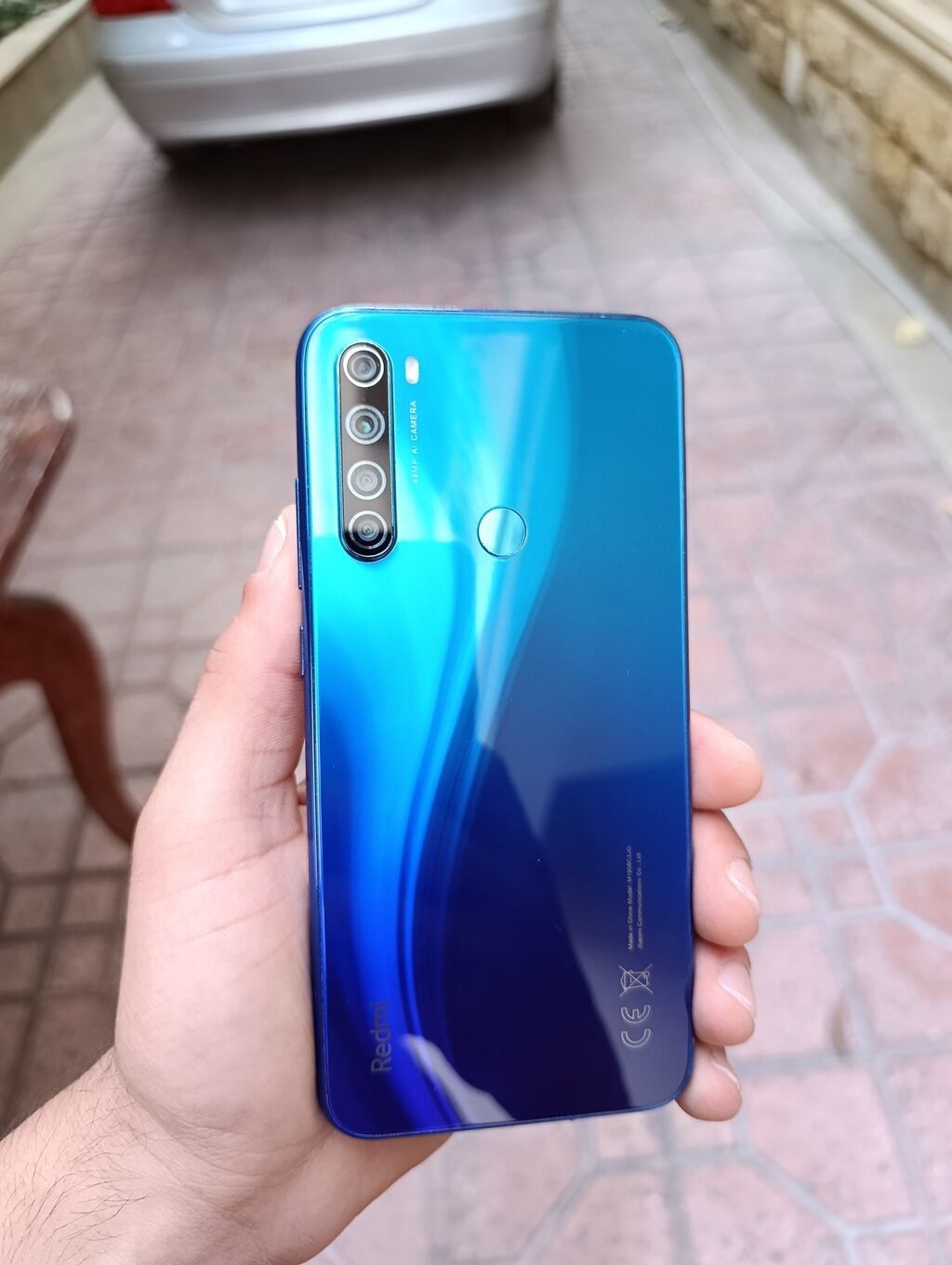 Redmi Note 8 (2021), 64 GB, rəng - Mavi, Barmaq izi — Elektronika, Bakı (3)