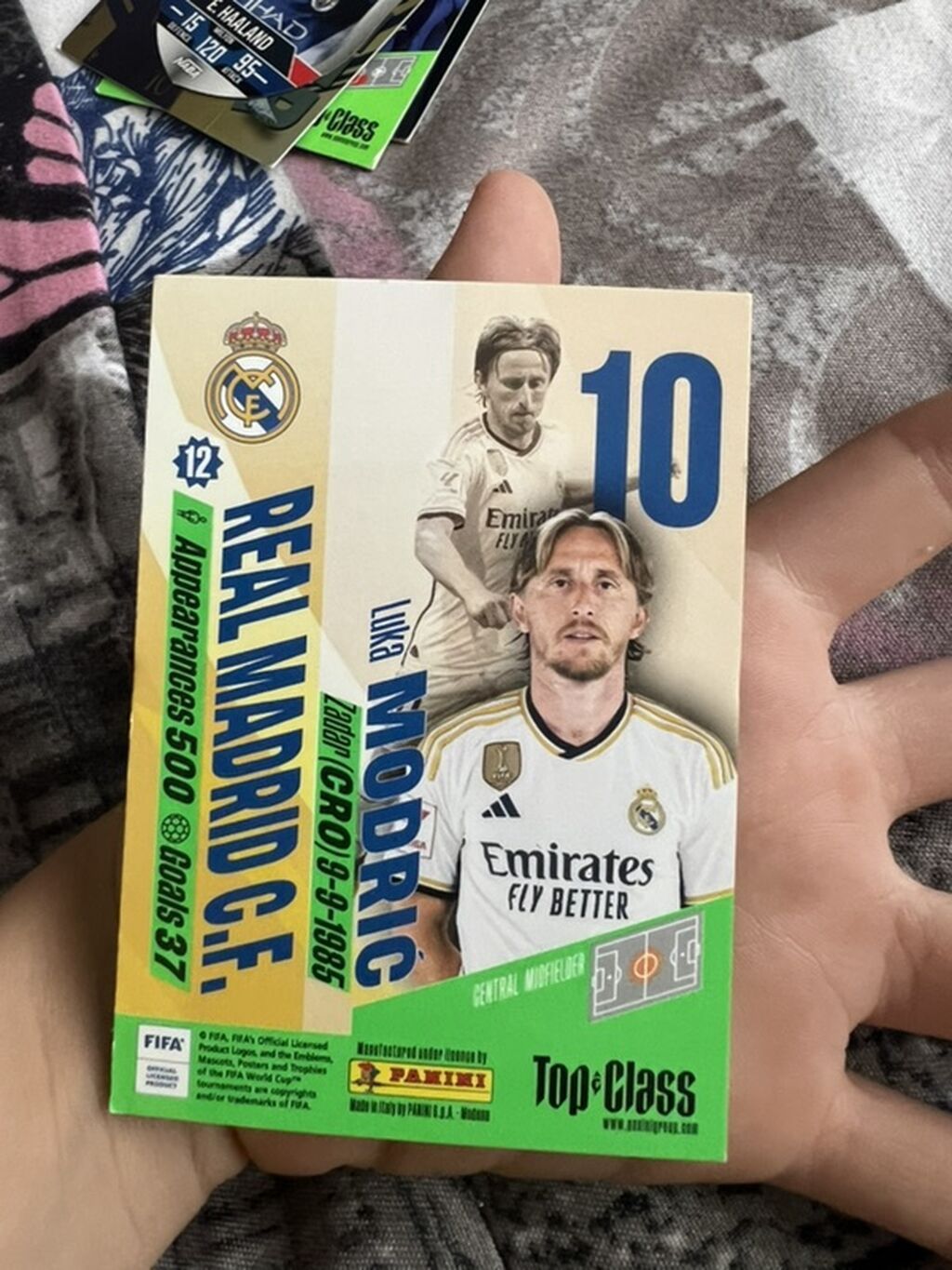 Panini “Top Class” futbol kolleksiya kartları dəsti Məzmun: - Panini — Mallar, Bakı (5)