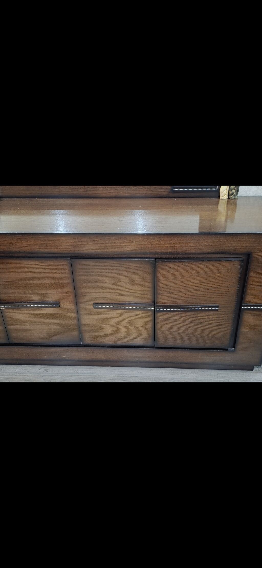 Qonaq otağı üçün mebel dəsti - Material: tünd qəhvəyi ağac rəngli — Mebel, Bakı (4)