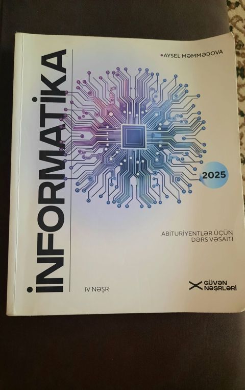 İnformatika kitabı satılır.Qiymət 5AZN✅️(12.50❌️) — Xırdalan