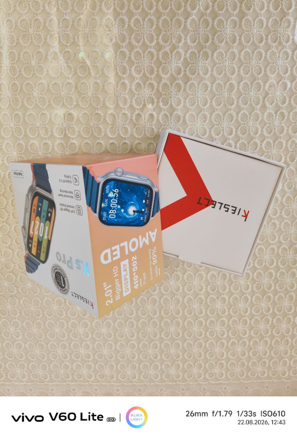 Yeni, Smart saat, Sensor ekran, rəng - Gümüşü — Aksesuarlar, Bakı (3)
