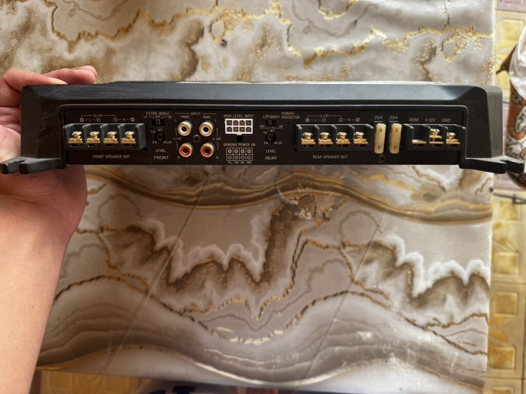 Sony Xplod stereo güc gücləndiricisi – avtomobil akustikası üçün — Elektronika, Şəmkir (2)