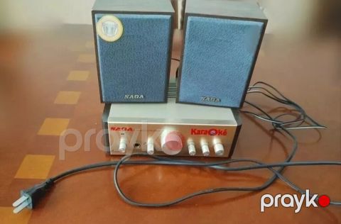 SAGA karaoke dəsti – gücləndirici + 2 akustik kolonkadan ibarət — Bakı
