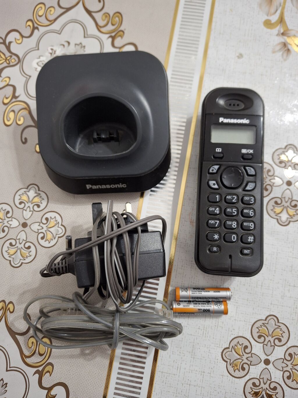 Panasonic simsiz ev telefonu dəsti Komplekt: - Panasonic baza — Elektronika, Bakı
