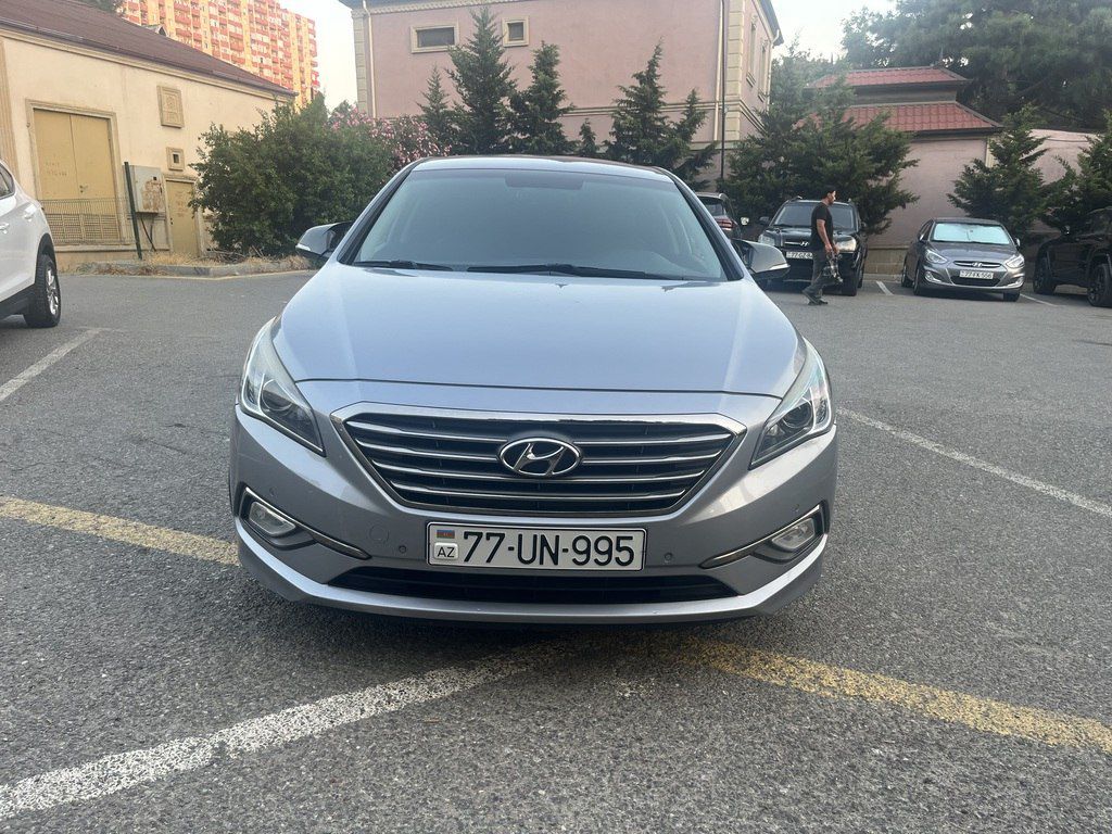 Hyundai Sonata, 2.0 L, 2016 il, 164 000 km — Avtomobillər, Bakı