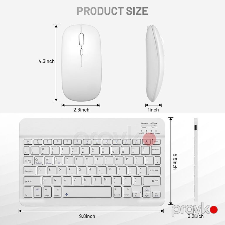 Bluetooth telefon klaviaturası (Ios Android Keyboard) — Elektronika, Bakı (12)