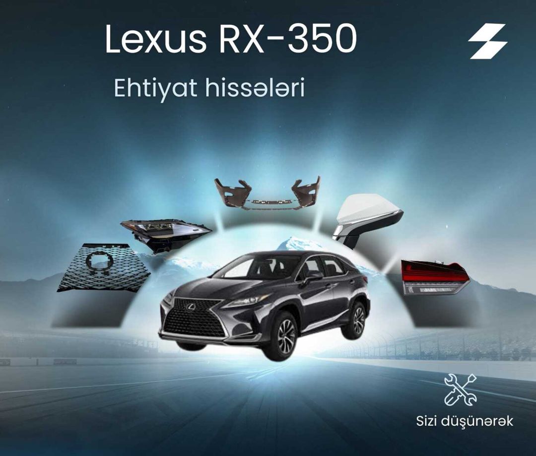 Lexus RX-350 ehtiyat hissələri — Ehtiyat hissələri və aksesuarlar, Bakı
