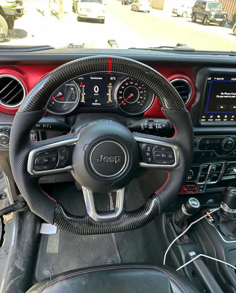 Jeep Wrangler karbon sükanı — Ehtiyat hissələri və aksesuarlar, Bakı (2)