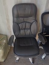Erqonomik ofis kreslosu - Material: yumşaq eko‑dəri üzlük, tikiş — ASAN_STORE