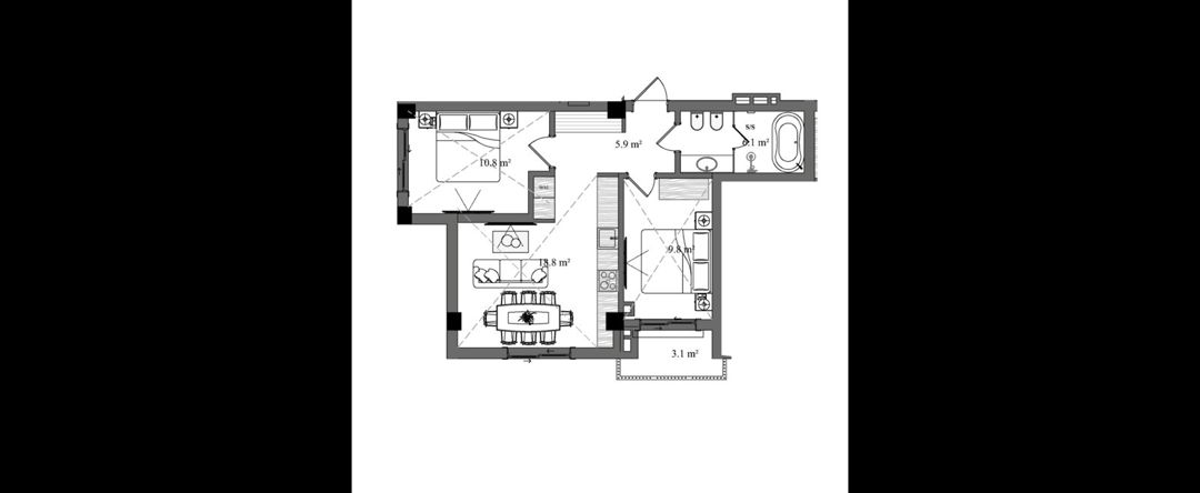 Satılır 3 otaqlı yeni tikili 67.5 m² — Mənzil, Qusar (7)