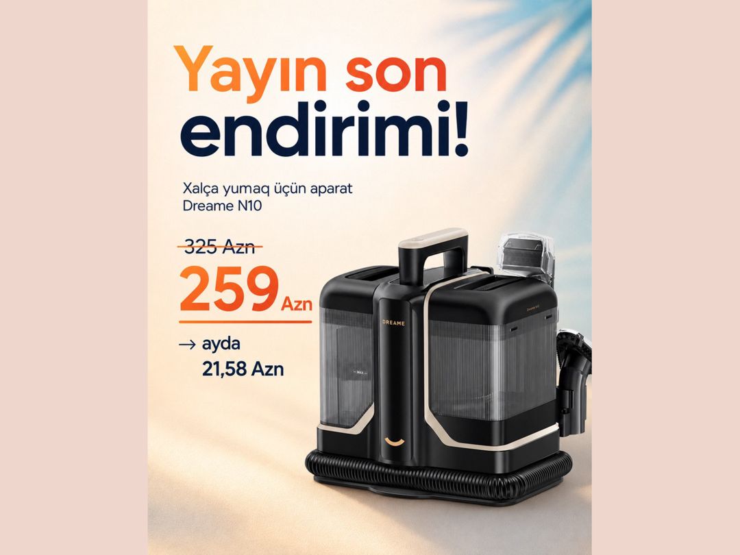 Xalça təmizləmə aparatı "Dreame N10" — Mallar, Bakı