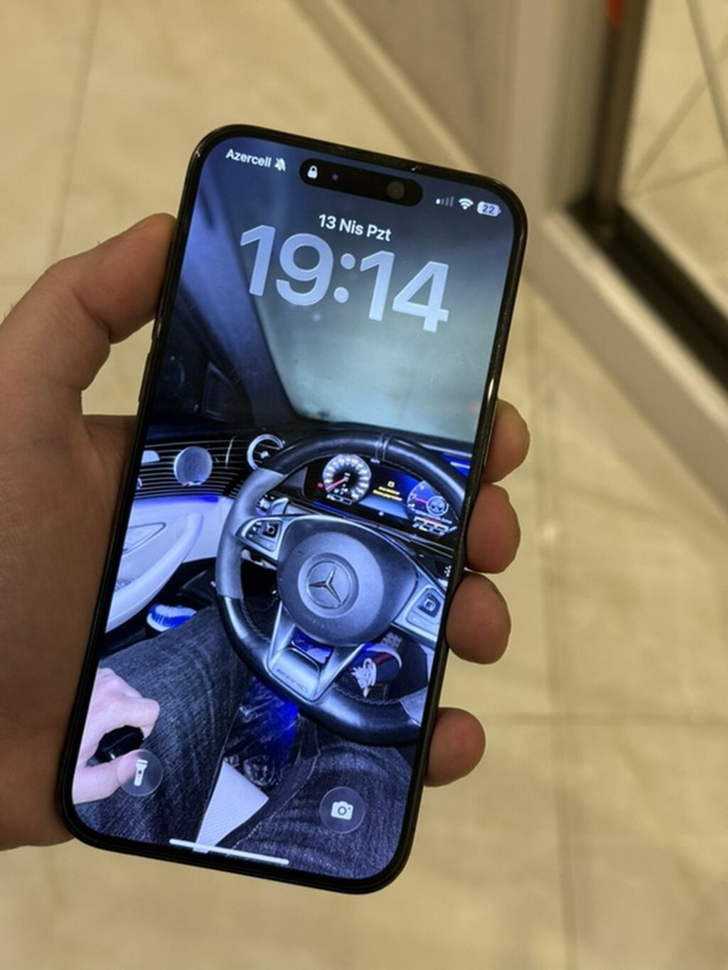 IPhone 15 Pro Max, 256 GB, Blue Titanium, Simsiz şarj, Face ID — Apple iPhone, Bakı