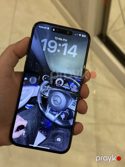 IPhone 15 Pro Max, 256 GB, Blue Titanium, Simsiz şarj, Face ID