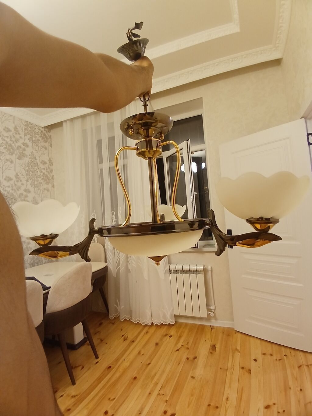 Çılçıraq, 5 lampa, Metal — İşıqlandırma, Digah (3)