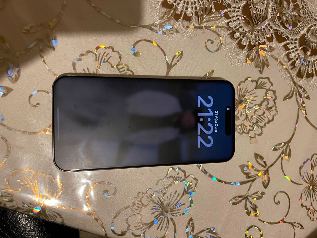 IPhone 15 Pro Max, 256 GB, Natural Titanium, Barmaq izi, Face ID — Apple iPhone, Bakı (3)