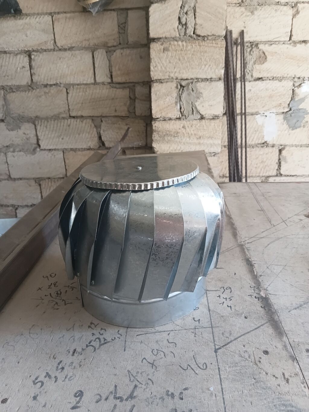 Mətbəx üçün havalandırma sistemi – sinklənmiş metal hissələr dəsti — Mallar, Saray (3)