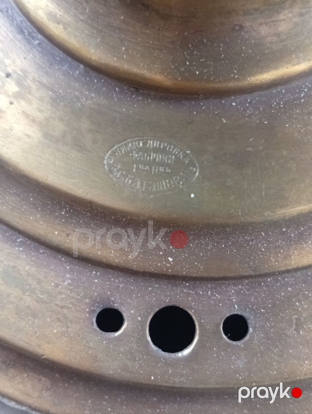 Qədim samovar, 1870 il, Mis — Mallar, Digah (3)