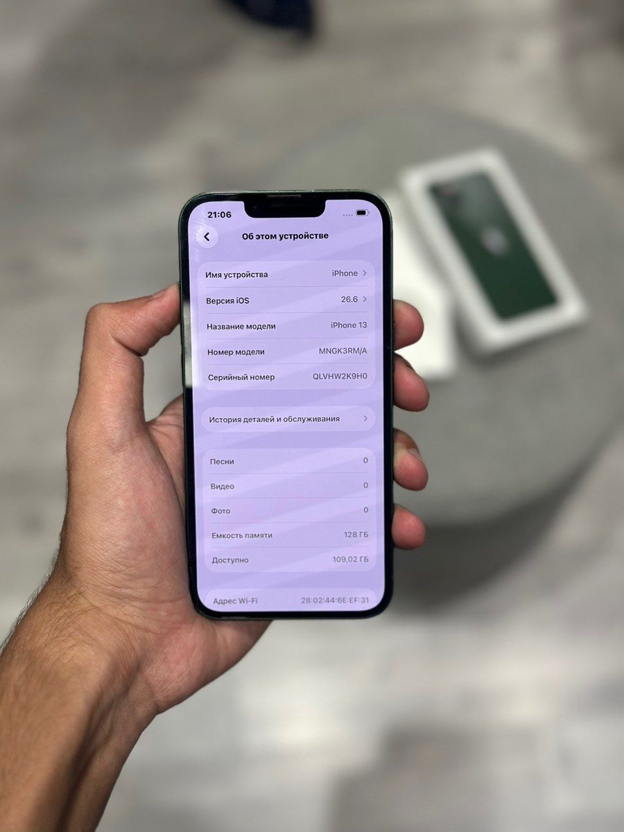 Apple iPhone 13 Green 128GB/4GB — Telefonlar və qadjetlər, Bakı (4)