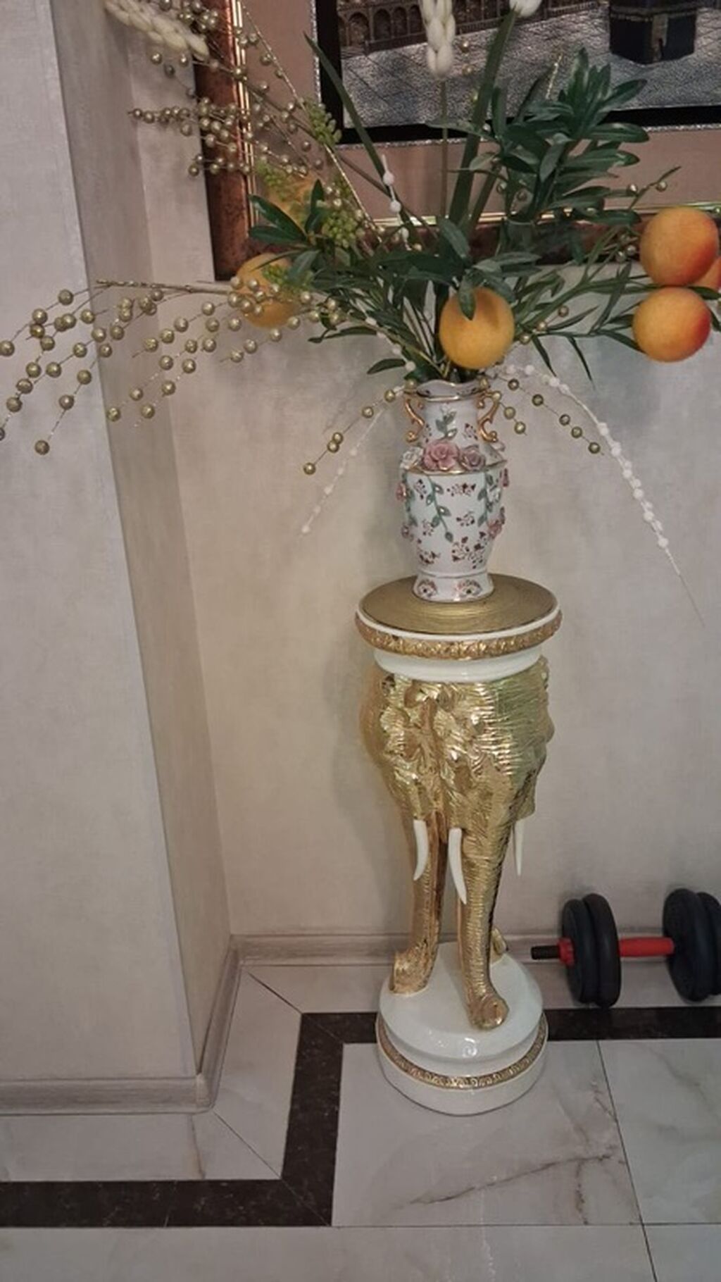 Vaza dəsti, Farfor