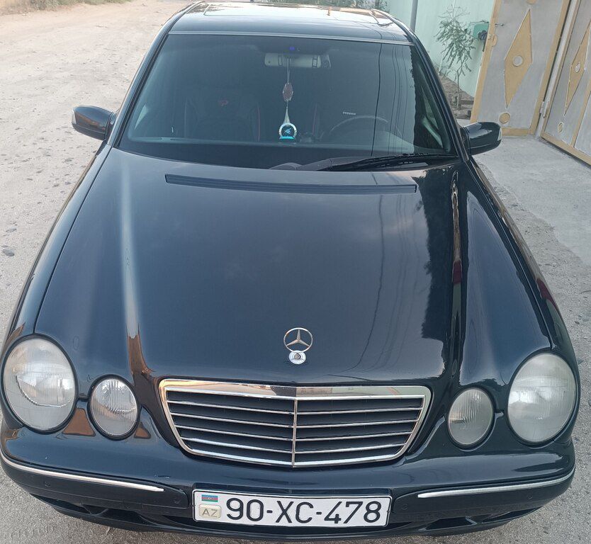 Mercedes E 270, 2.7 L, 1999 il, 444 440 km — Avtomobillər, Neftçala (2)