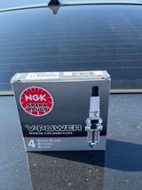 NGK V-Power rezistor tipli şam dəsti – 4 ədəd Model: BKR5ES-11 (Stock — Ehtiyat hissələri və aksesuarlar