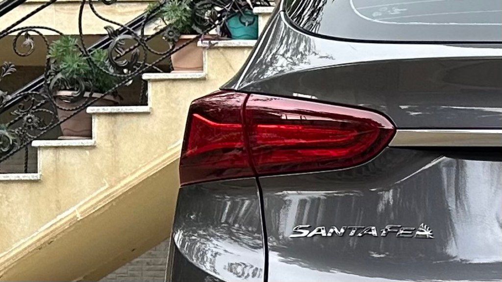 Hyundai Santa Fe, 2.0 L, 2018 il, 110 300 km — Avtomobillər, Bakı (7)